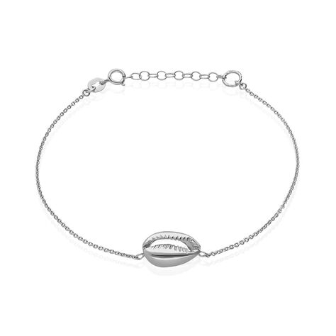 Bracciale in argento rodiato con conchiglia - Bracciali Donna | Stroili