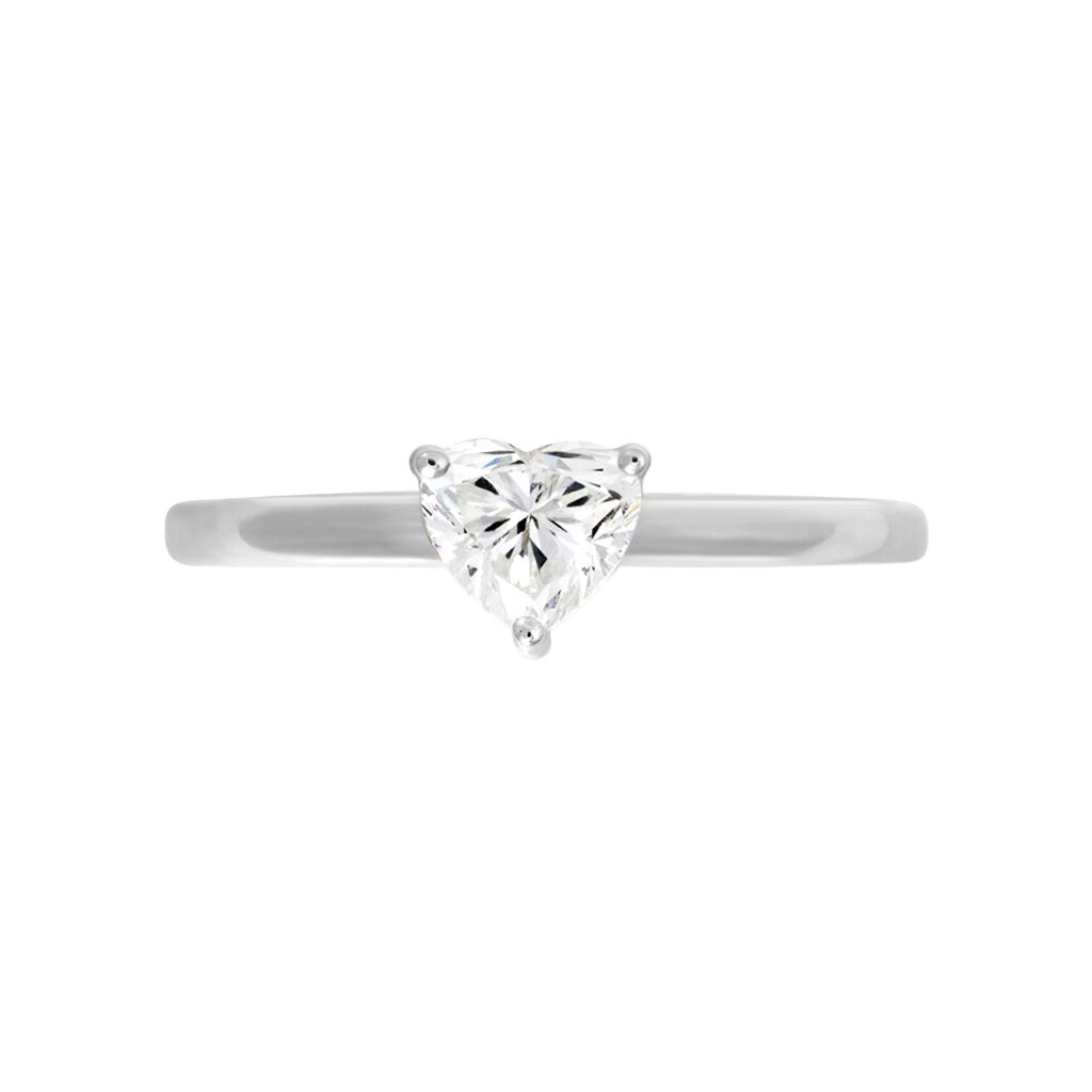 Anello Fantasia Diamade Oro Bianco Diamante Lab-Grown - Anelli con Pietre Donna | Stroili