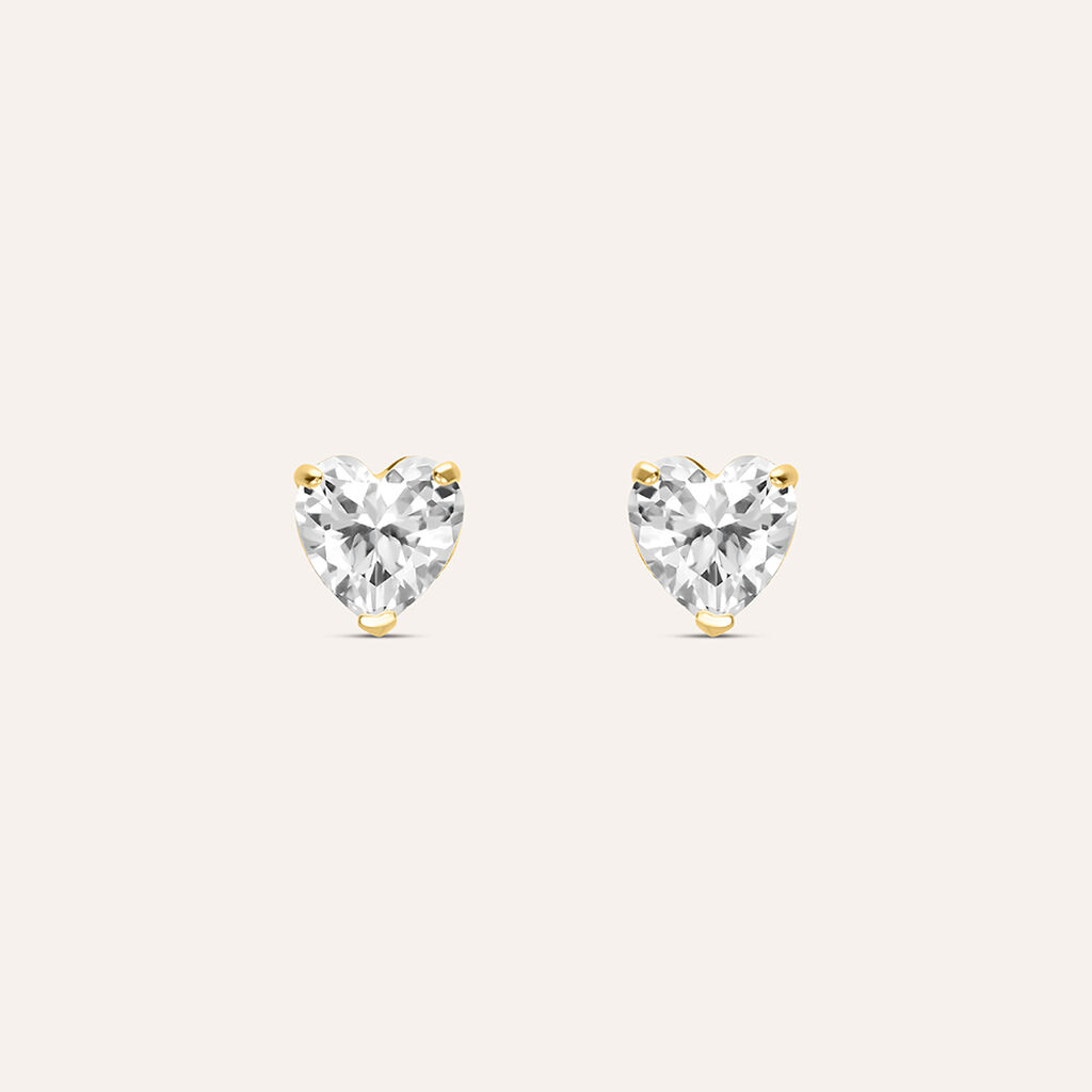 Orecchini Lobo Bon Ton Oro Giallo Cubic Zirconia - Orecchini a Lobo Donna | Stroili