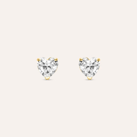 Orecchini Lobo Bon Ton Oro Giallo Cubic Zirconia - Orecchini a Lobo Donna | Stroili