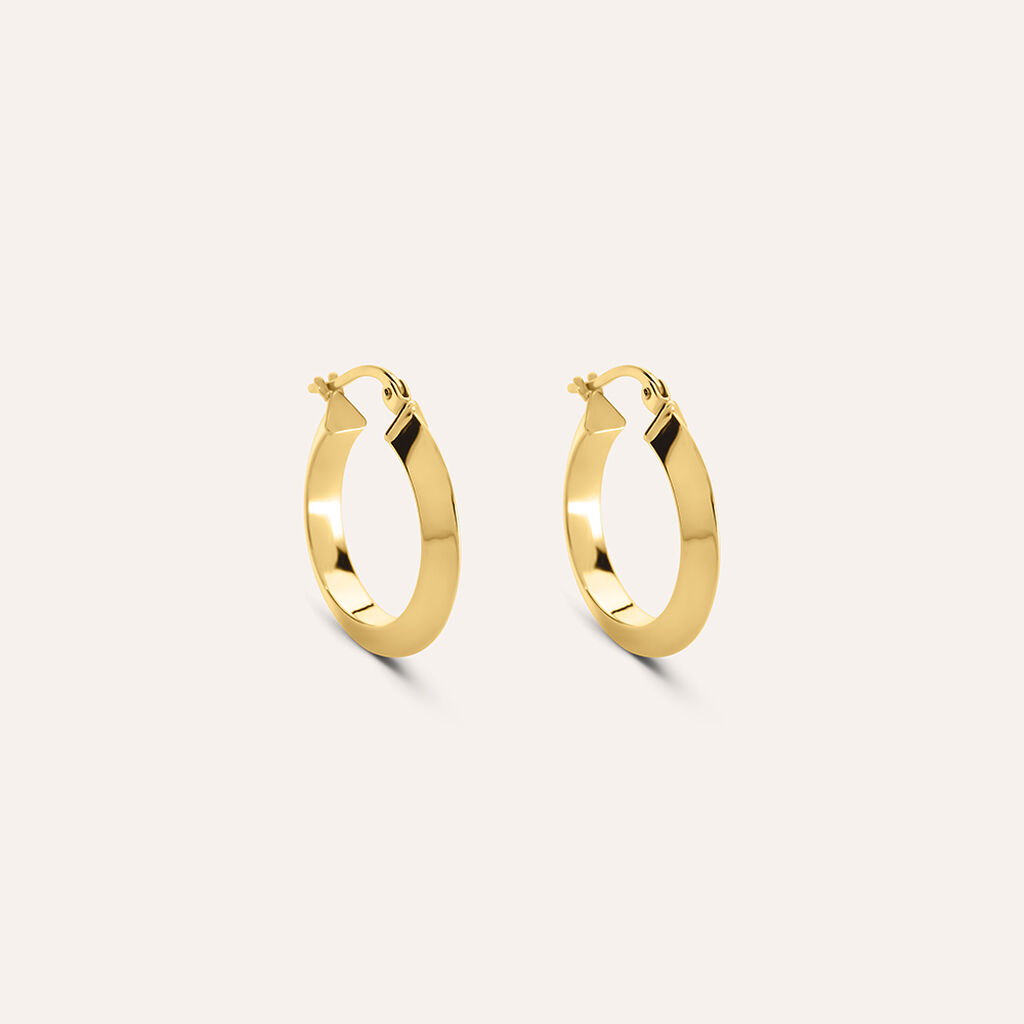 Orecchini A Cerchio Toujours Oro Giallo - Orecchini a Cerchio Donna | Stroili