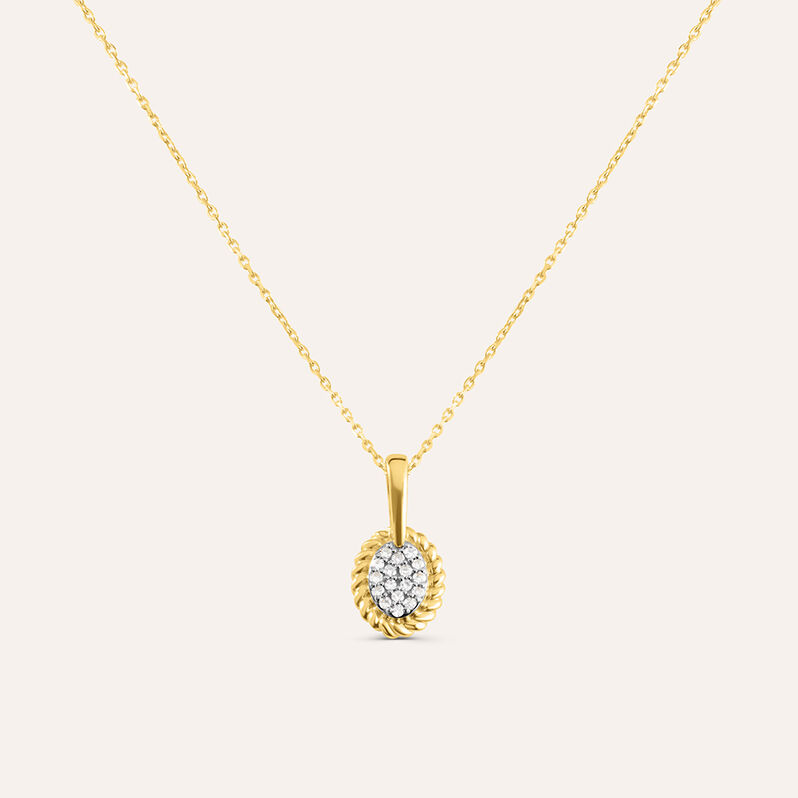 Collana Sophia Oro Giallo Diamante - Collane Donna | Stroili