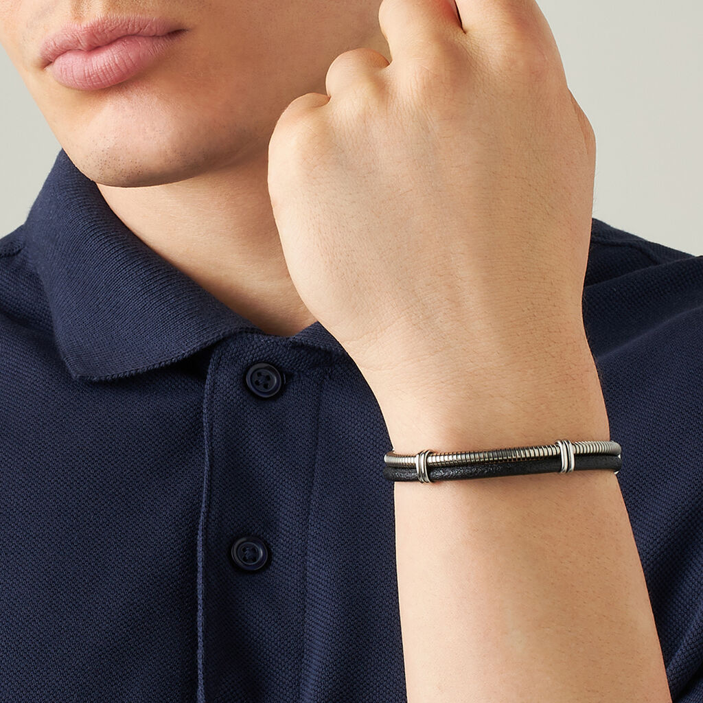 Bracciale Man Code Acciaio