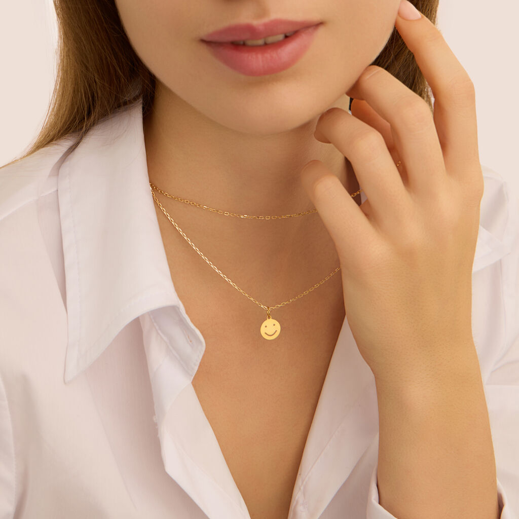 Pendente Poème Oro Giallo