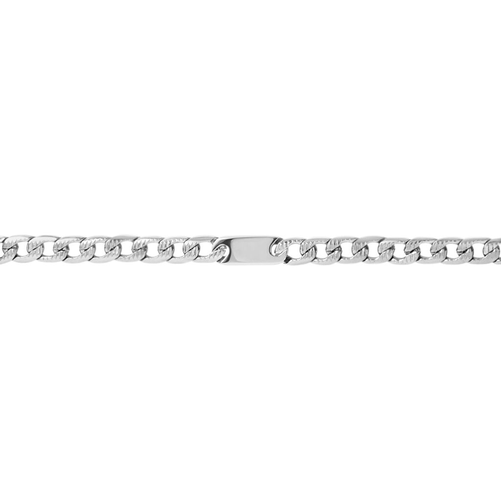 Bracciale Con Targhetta Man Code Acciaio - Bracciali Uomo | Stroili
