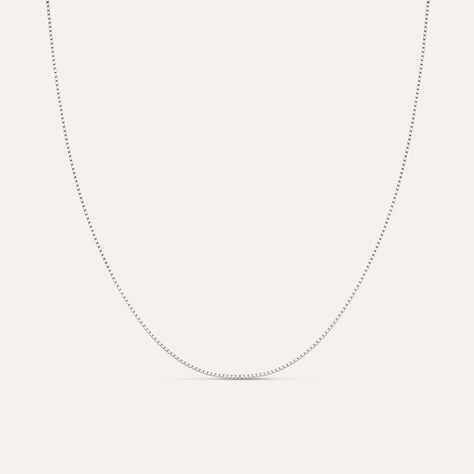 Catenina Gentleman Argento Rodiato - Collane Catena Uomo | Stroili