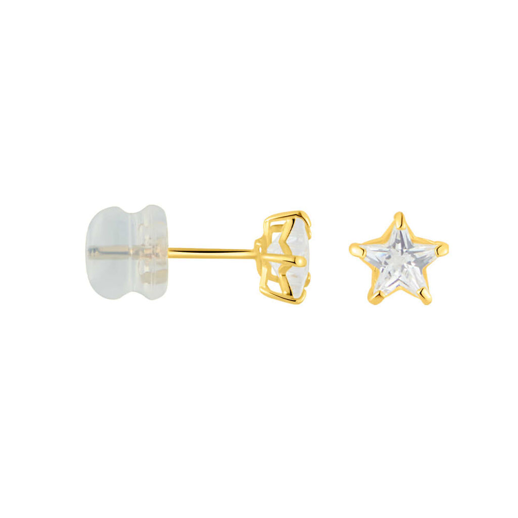 Orecchini Lobo Bon Ton Oro Giallo Cubic Zirconia - Orecchini a Lobo Donna | Stroili