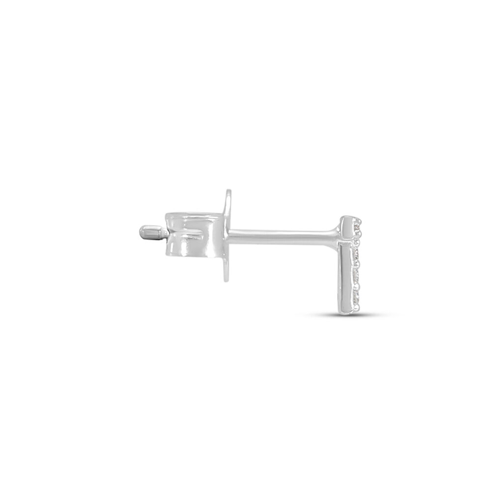 Mono Orecchino Lobo Silver Moments Argento Rodiato Cubic Zirconia - Mono Orecchino Donna | Stroili