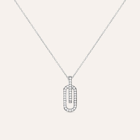 Collana Silver Shine Argento Rodiato Cubic Zirconia - Collane Donna | Stroili