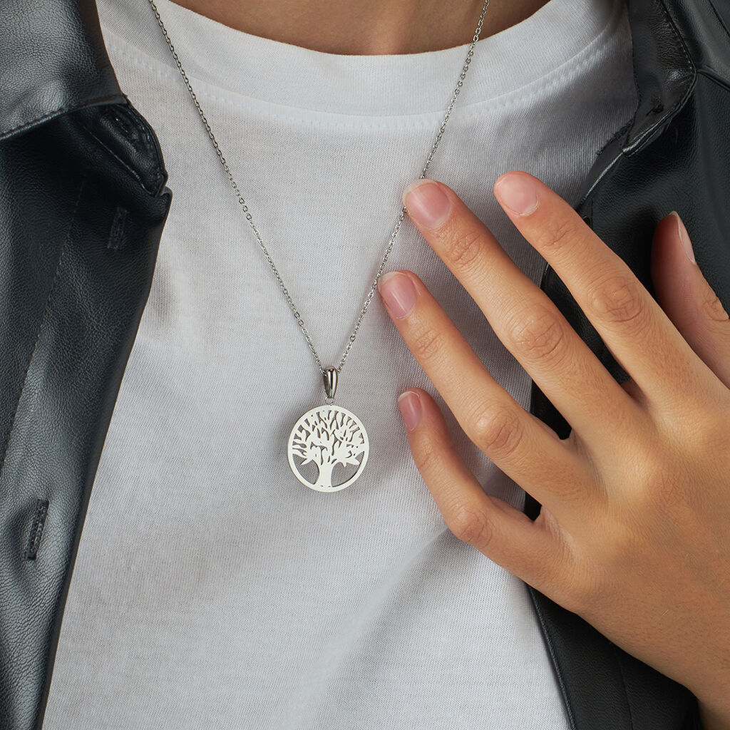 Collana Moonlight Acciaio