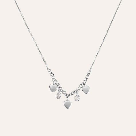 Collana Silver Collection Argento Rodiato Cubic Zirconia - Collane Donna | Stroili