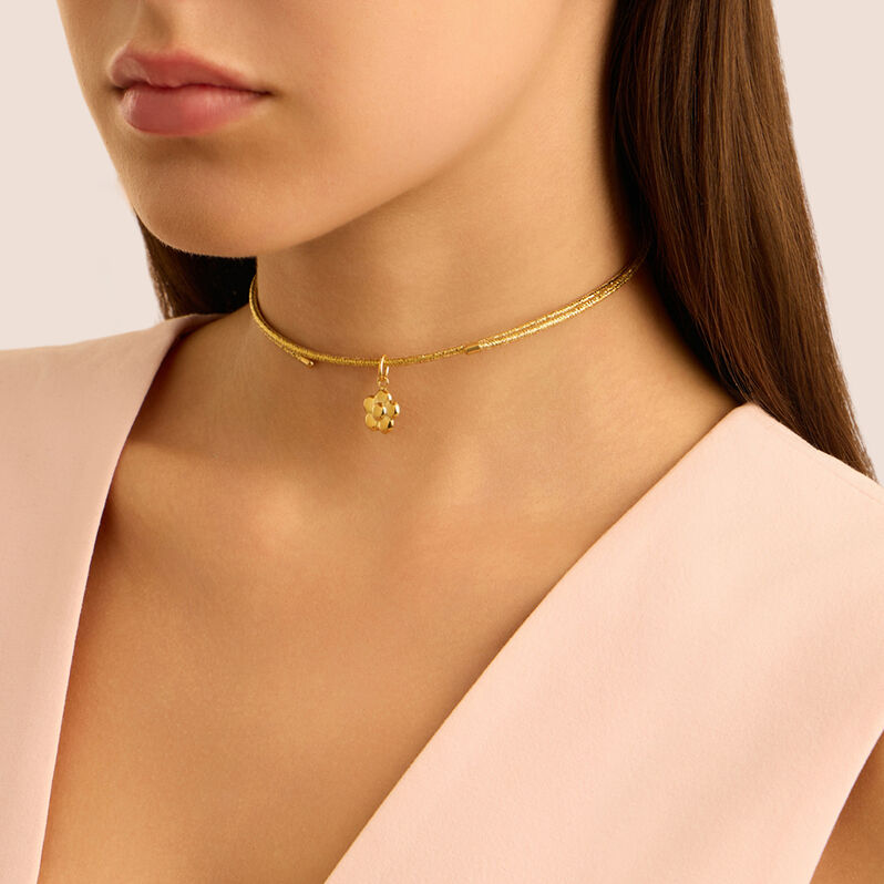 Pendente Fiore Poème Oro Giallo - Ciondoli Donna | Stroili