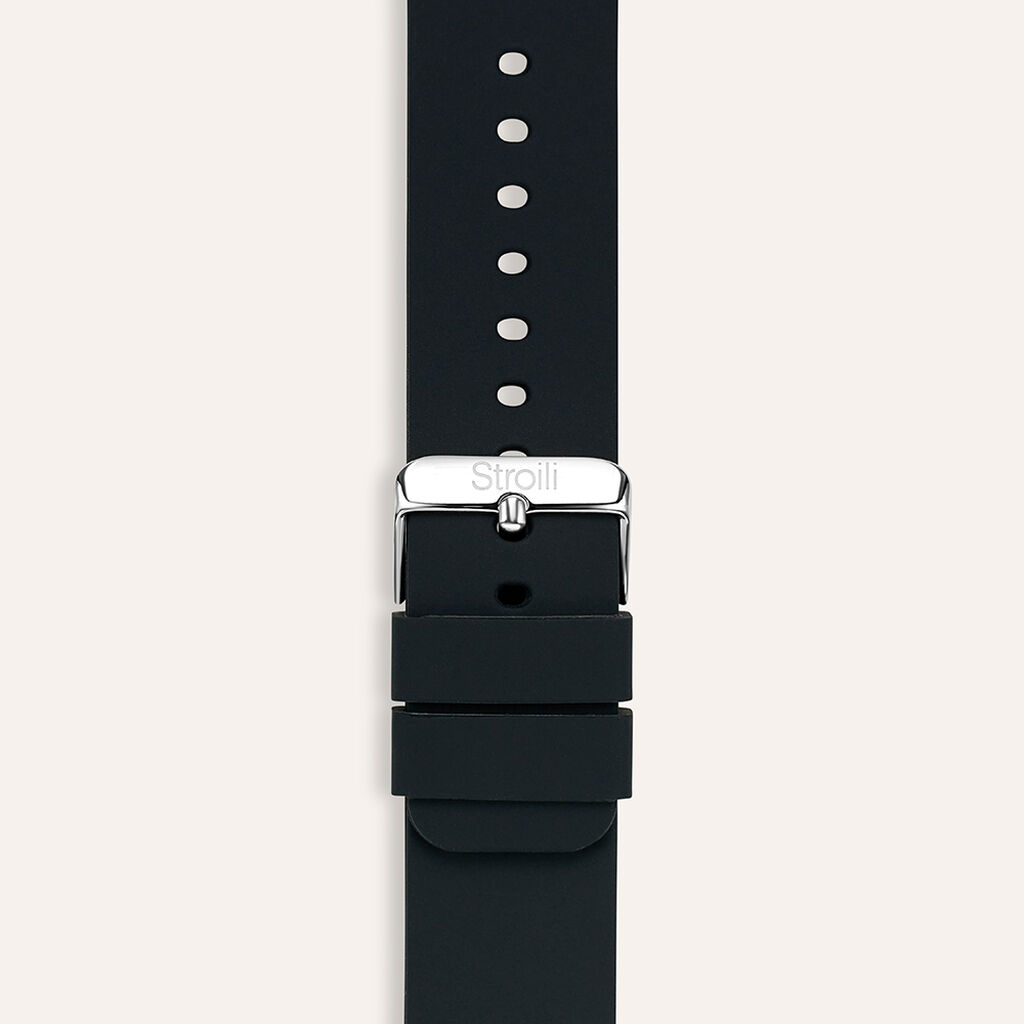 Cinturino Stroili Cinturino Silicone Nero - Cinturini per Orologi Uomo | Stroili
