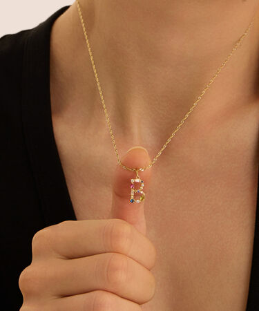 Pendente Claire Oro Giallo Cubic Zirconia