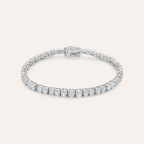 Bracciale Tennis Silver Elegance Argento Rodiato Cubic Zirconia - Bracciali Tennis Donna | Stroili
