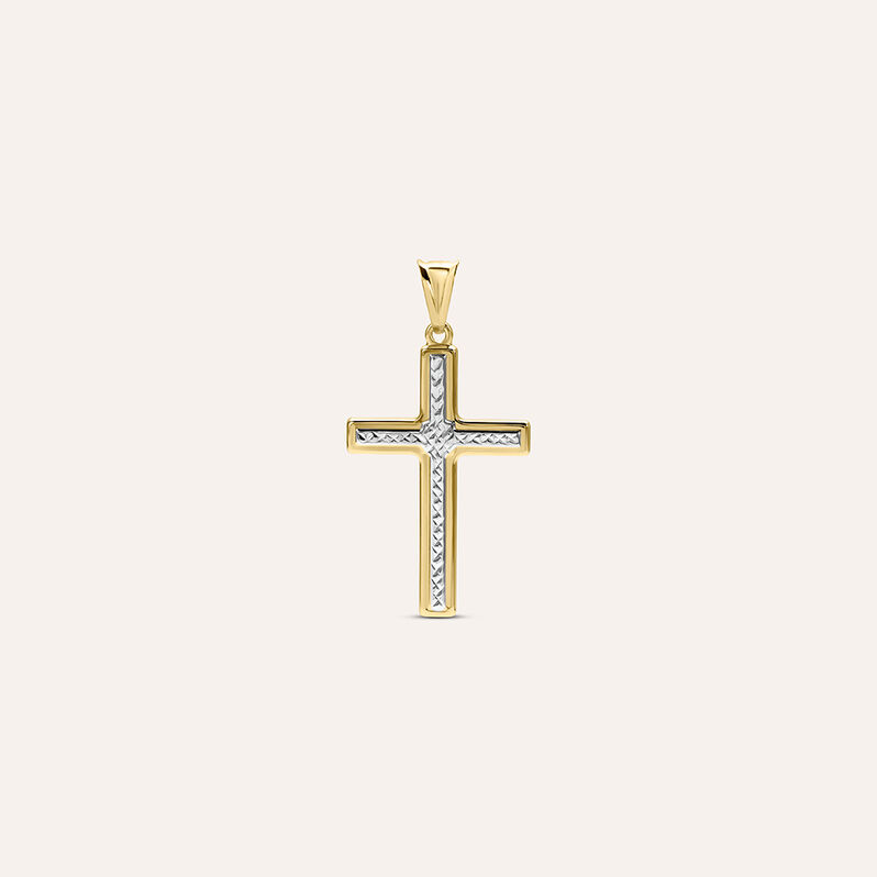 Pendente Religious Gold Oro Bicolore - Ciondoli Unisex | Stroili