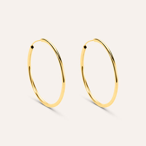 Orecchini A Cerchio Toujours Oro Giallo - Orecchini a Cerchio Donna | Stroili