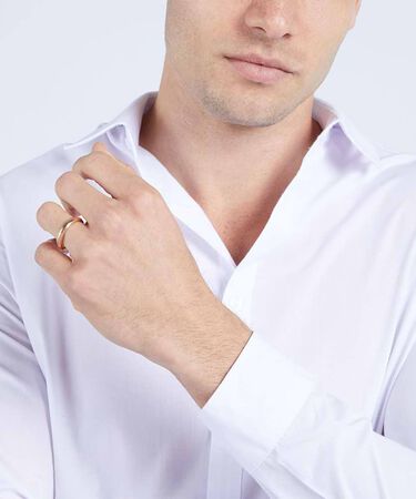 Fede Classica Leggera 4.5 mm Oro Rosa