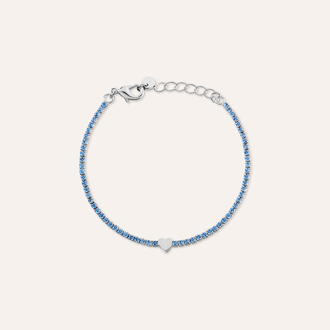 Bracciale Tennis Romantic Shine Metallo Cristallo - Bracciali Tennis Donna | Stroili