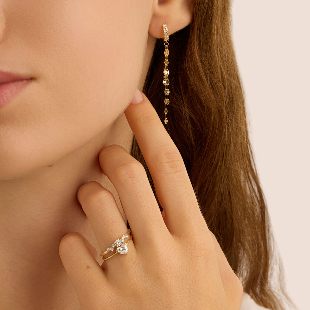 Collana Claire Oro Giallo Cubic Zirconia