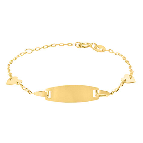 Bracciale Con Targhetta Holy Oro Giallo - Bracciali con Incisione Bambino | Stroili