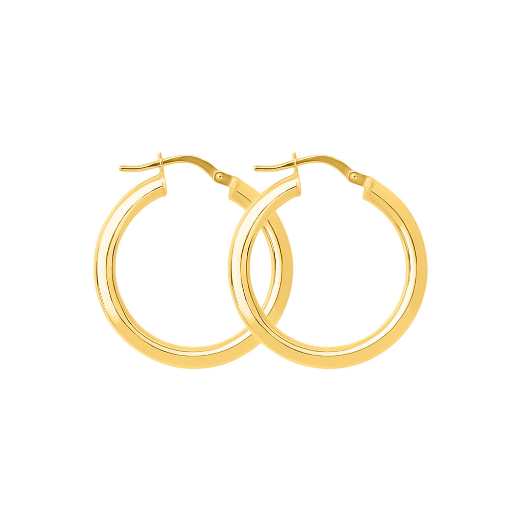 Orecchini A Cerchio Toujours Oro Giallo - Orecchini a Cerchio Donna | Stroili