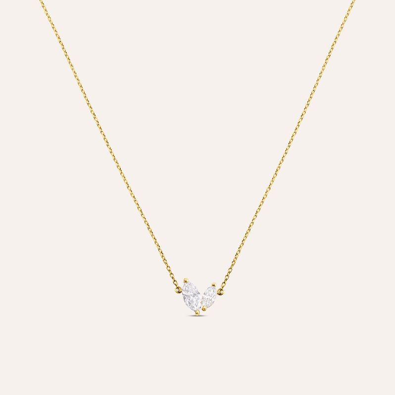 Collana Diamade Glam Oro Giallo Diamante Lab-Grown - Collane Donna | Stroili