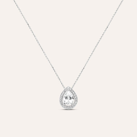 Collana Punto Luce Silver Elegance Argento Rodiato Cubic Zirconia - Collane Punto Luce Donna | Stroili