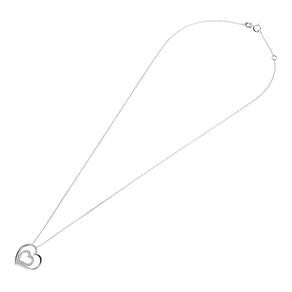 Collana Sophia Oro Bianco Diamante - Collane Donna | Stroili