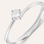 Anello Solitario Grace Oro Bianco Diamante