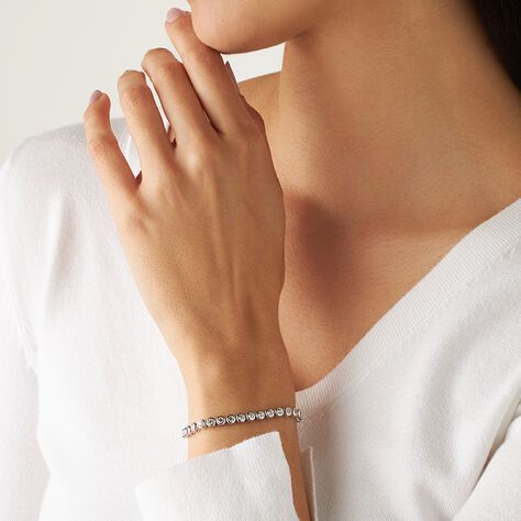 Bracciale Tennis Silver Elegance Argento Rodiato Cubic Zirconia - Bracciali Tennis Donna | Stroili