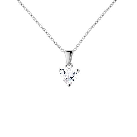 Collana Punto Luce Silver Elegance Argento Rodiato Cubic Zirconia - Collane Punto Luce Donna | Stroili