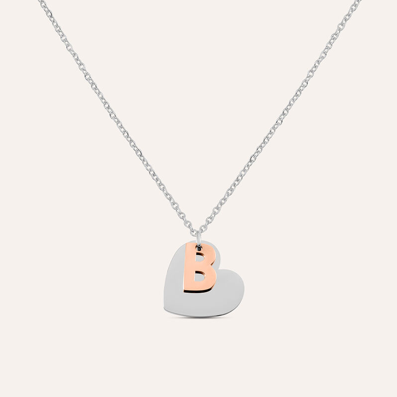 Collana Sunrise Acciaio Bicolore Bianco / Rosa - Collane Donna | Stroili