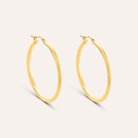Orecchini A Cerchio Toujours Oro Giallo - Orecchini a Cerchio Donna | Stroili