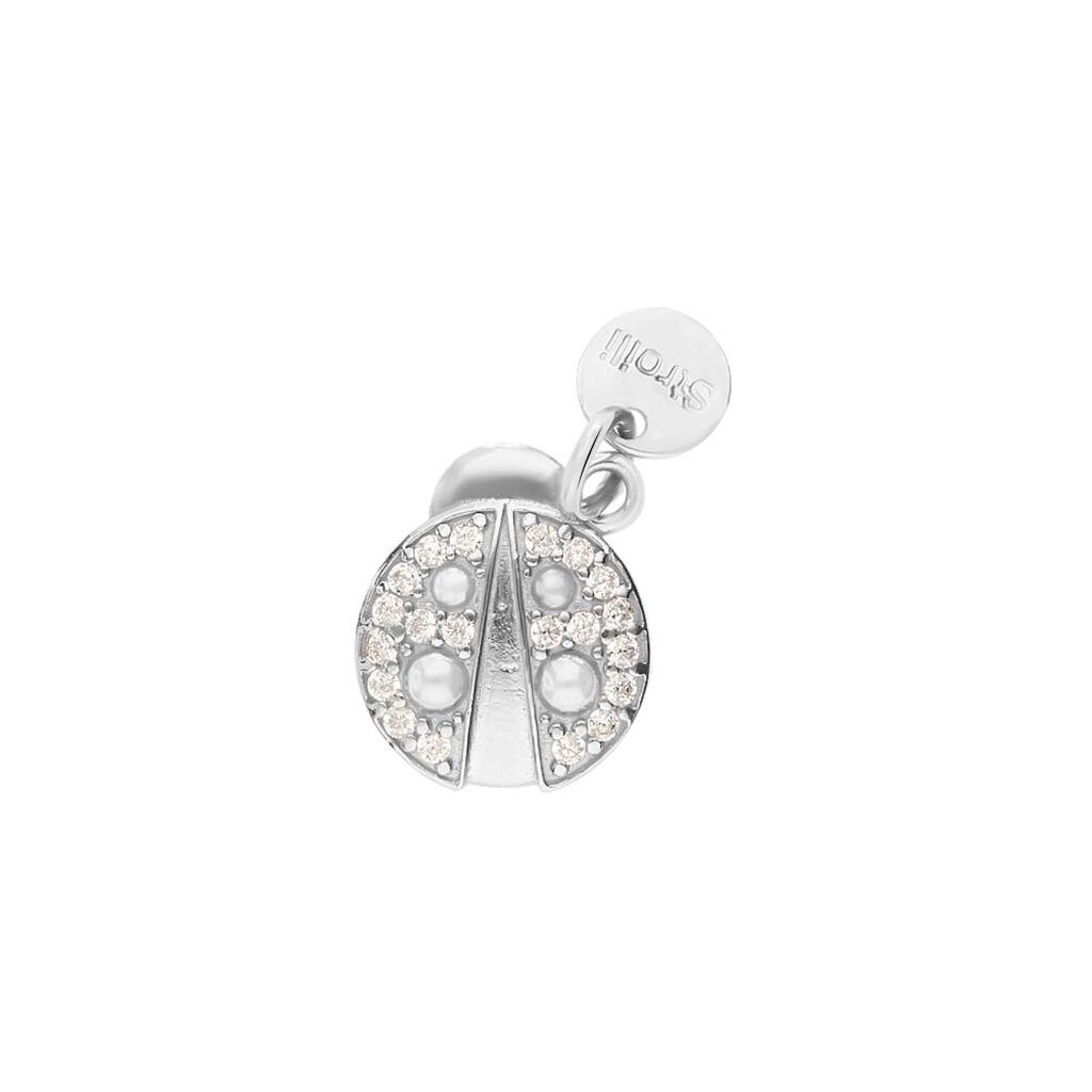 Pendente Love Beats Argento Rodiato Cubic Zirconia - Ciondoli Donna | Stroili