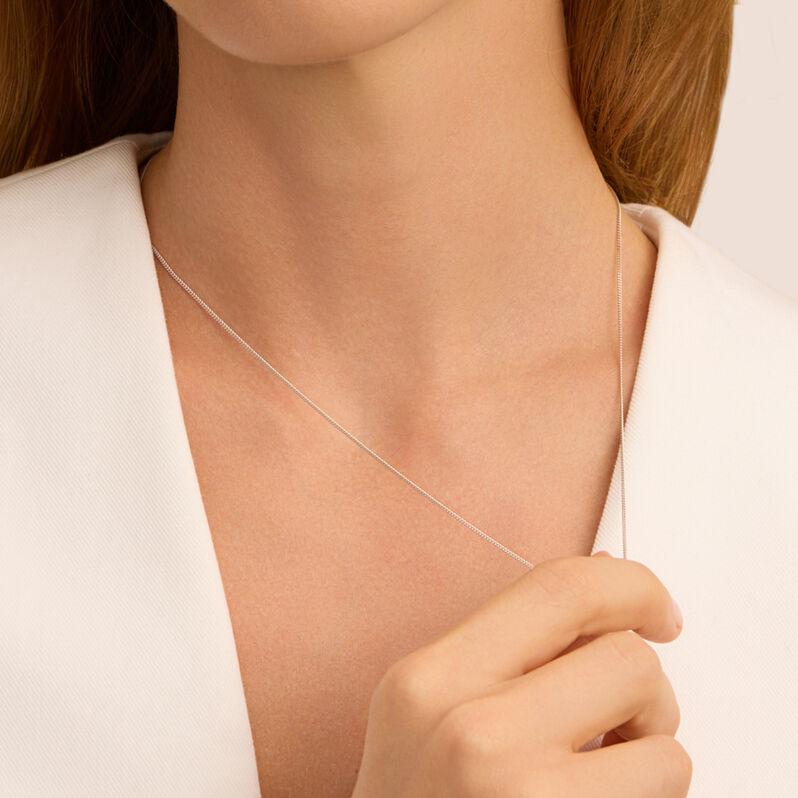 Catenina Silver Collection Argento Rodiato - Collane Catena Donna | Stroili