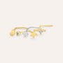 Piercing Naso Bon Ton Oro Bianco Cubic Zirconia