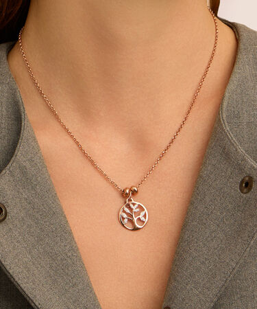 Pendente Love Beats Argento Rosa