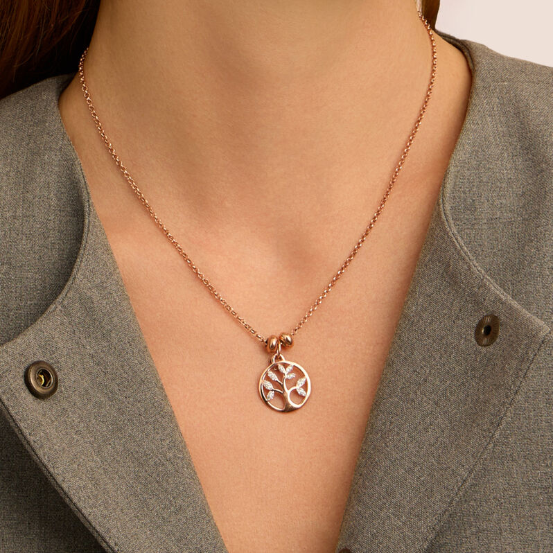 Pendente Love Beats Argento Rosa - Ciondoli Donna | Stroili