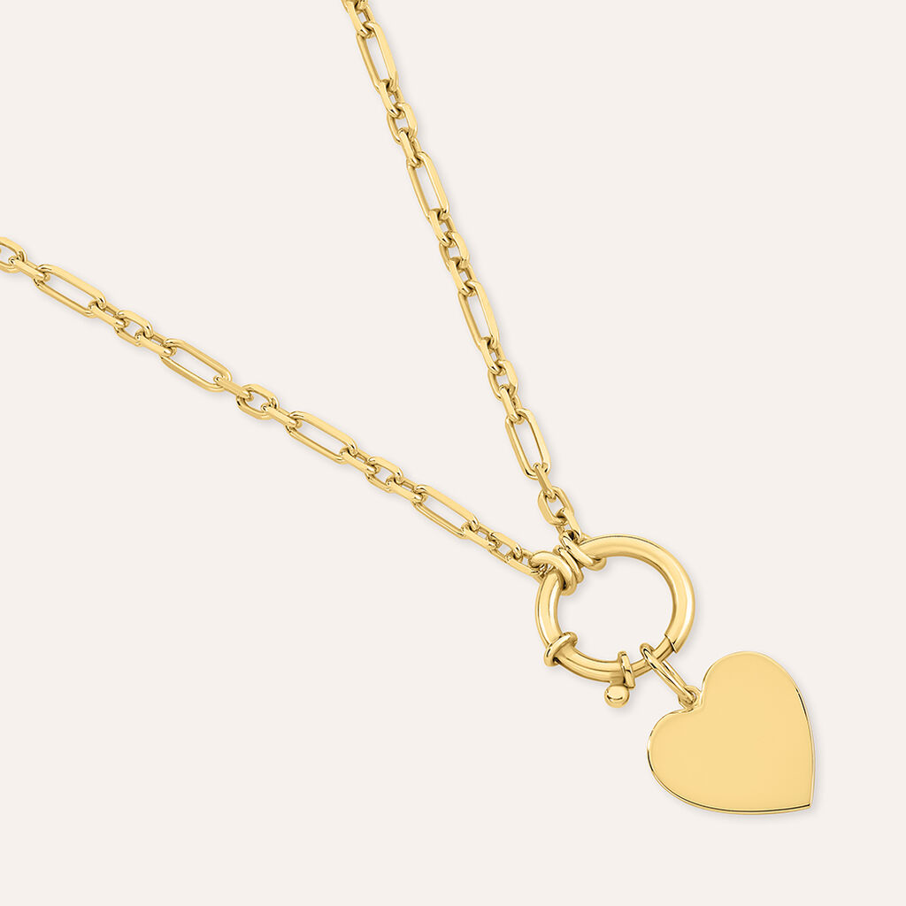 Pendente Love Beats Argento Dorato