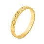 Fede Classica Diamantata 2.5 mm Oro Giallo