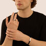 Bangle Man Code Acciaio Nero