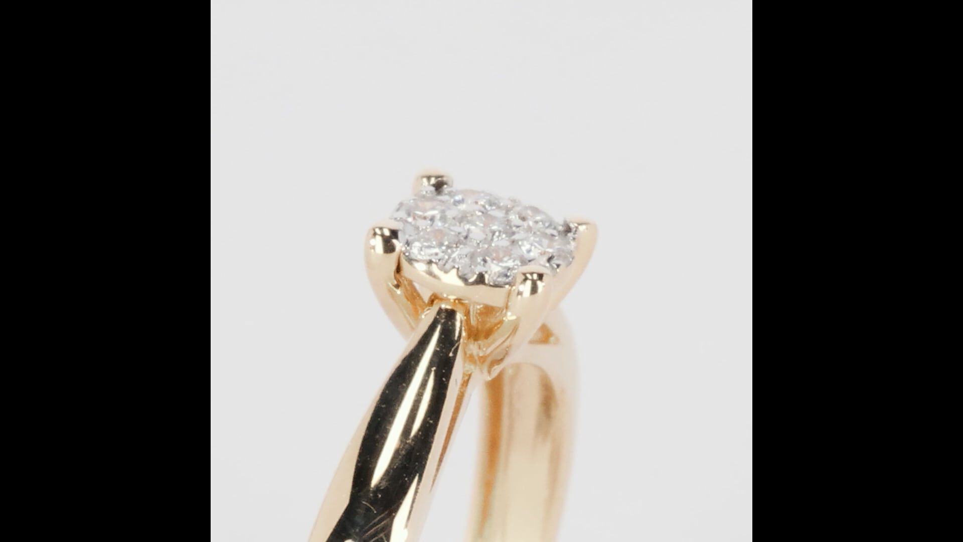 Anello Solitario Sophia Oro Giallo Diamante 1409849 Stroili
