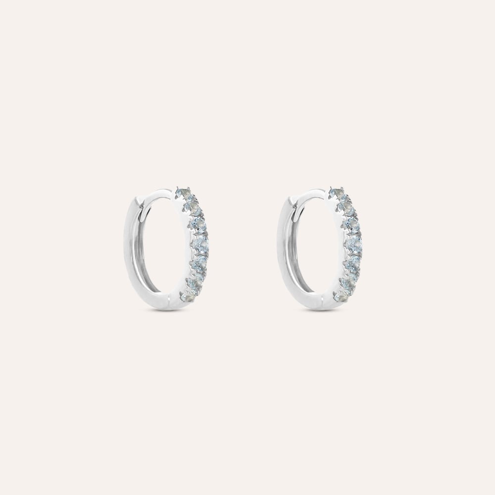 Orecchini INFINITO argento 925 con zirconi bianchi Amore INFINITY