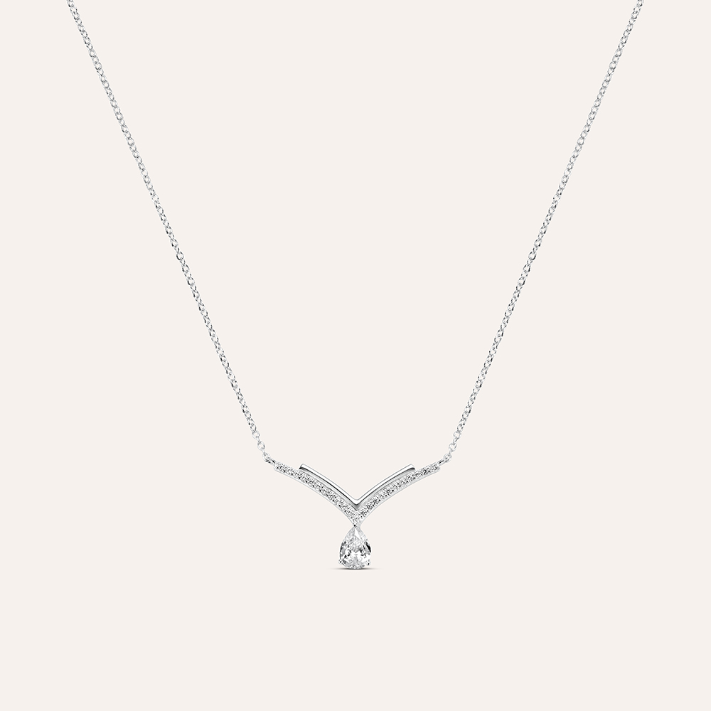 Tuscany Silver Collana Donna In Argento 925, 6 Trecce Herringbone, Lucida, Lunghezza 43 Cm, Confezione Regalo